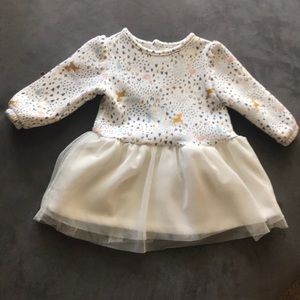 Long sleeve baby girl dress
